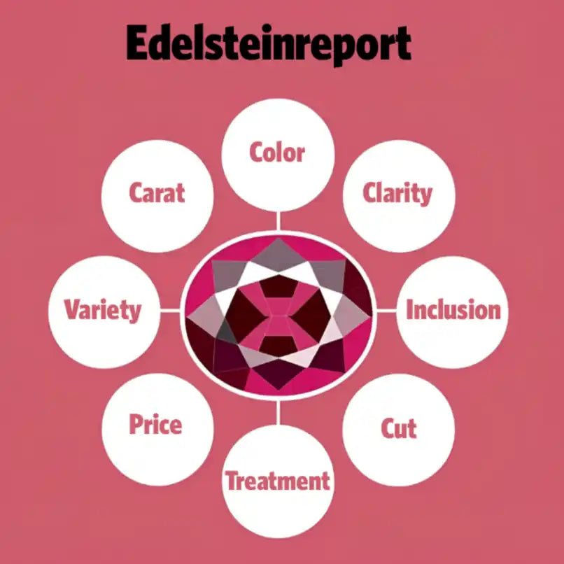Diagramm des Edelsteinberichts.