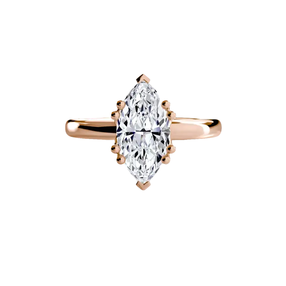 Solitaire ring 5 - setting