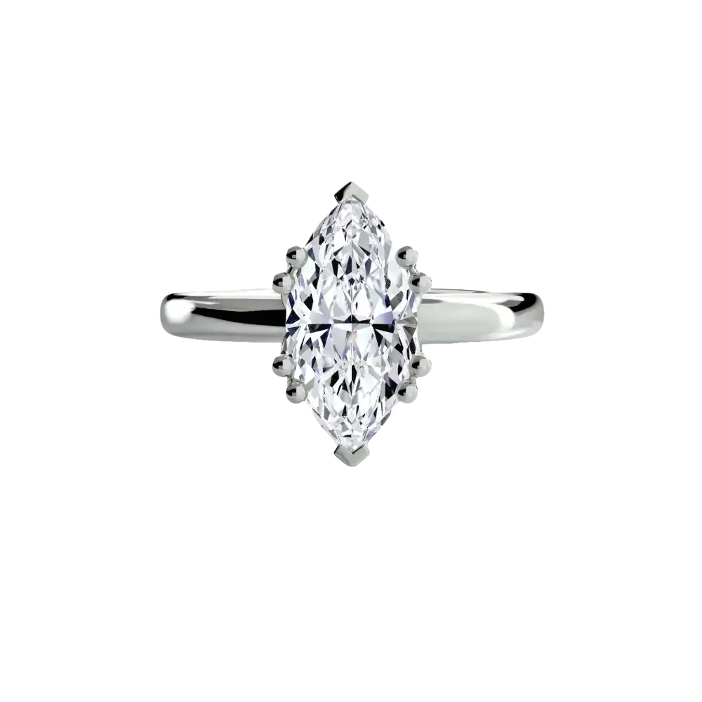 Solitaire ring 5 - setting
