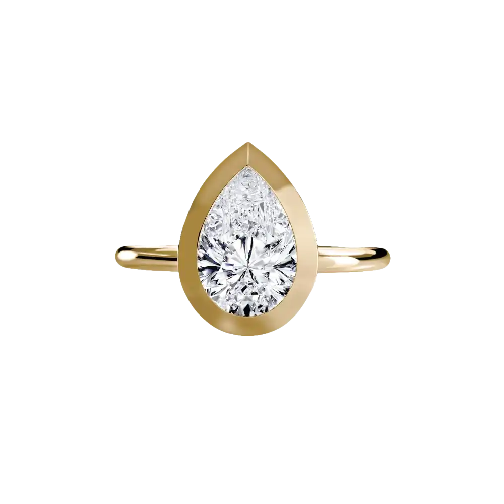 The Bezel Set Solitaire - setting