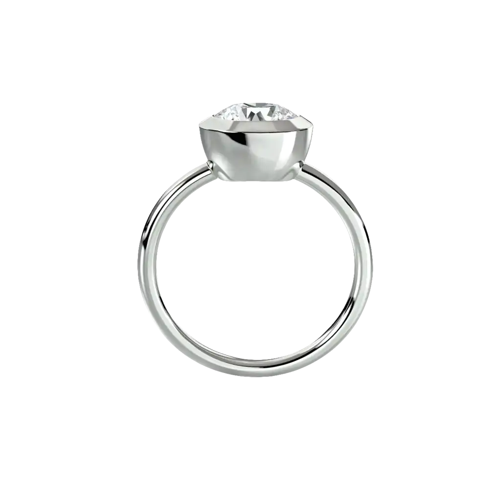 The Bezel Set Solitaire - setting