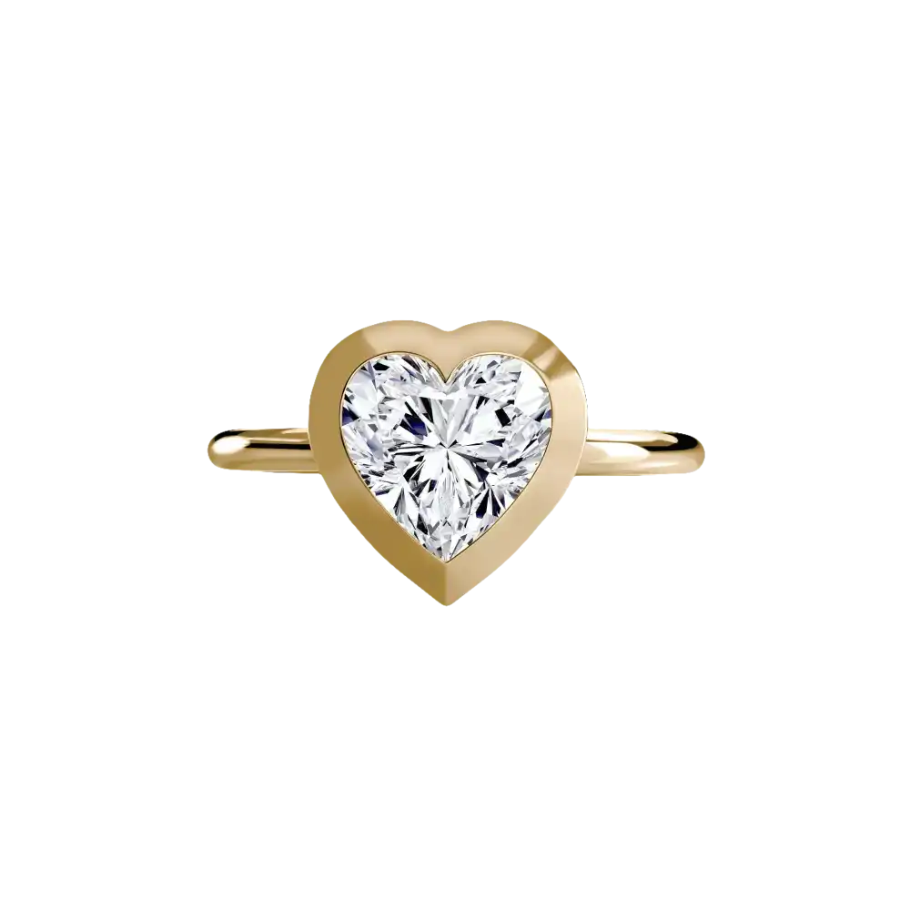 The Bezel Set Solitaire - setting