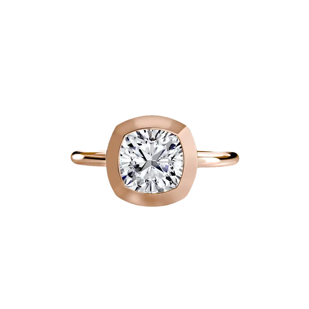 The Bezel Set Solitaire - setting