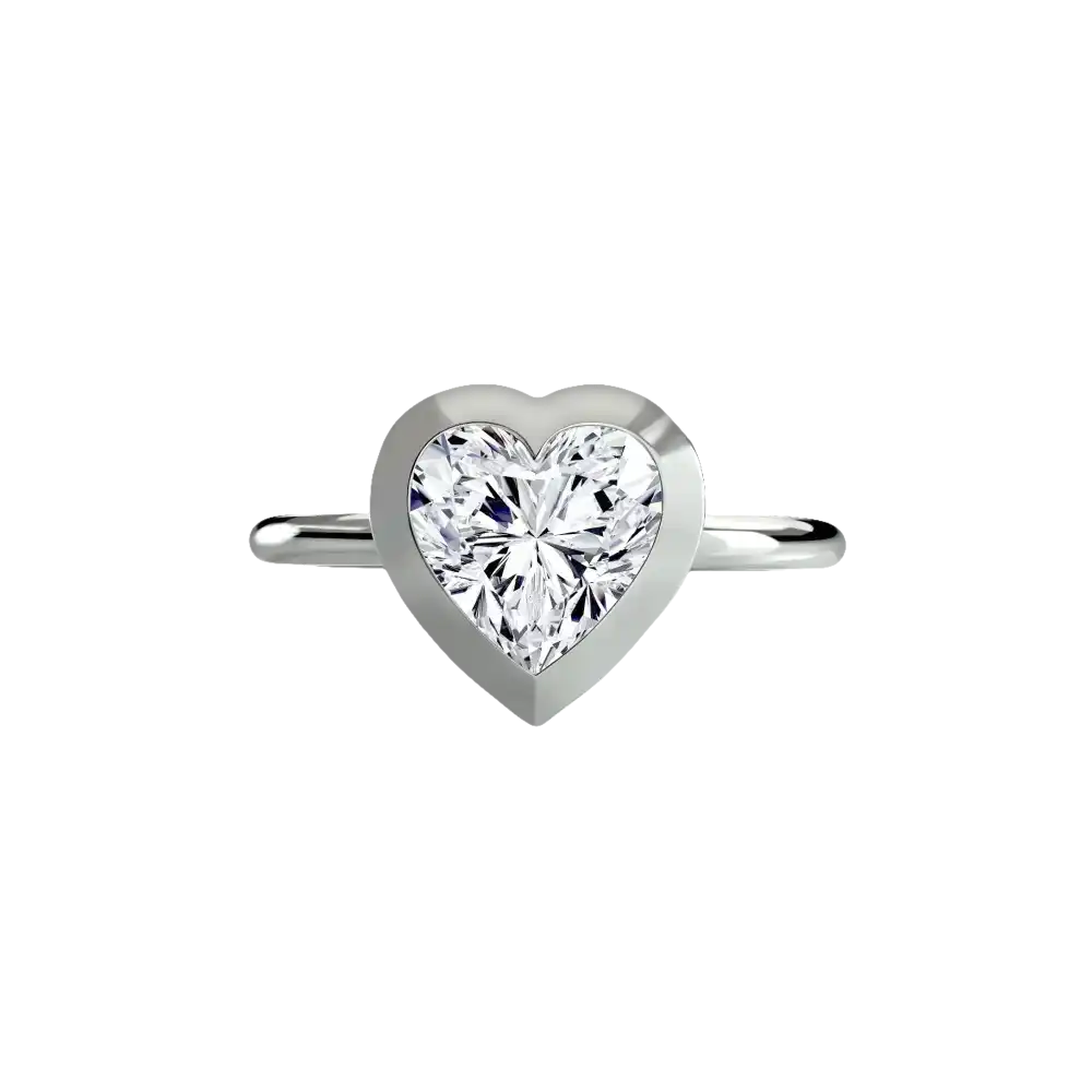 The Bezel Set Solitaire - setting