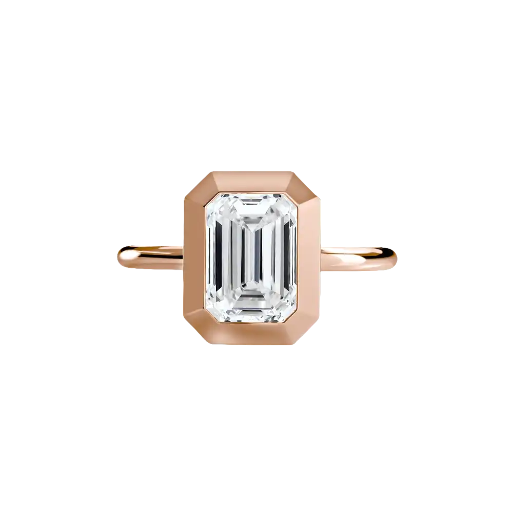 The Bezel Set Solitaire - setting
