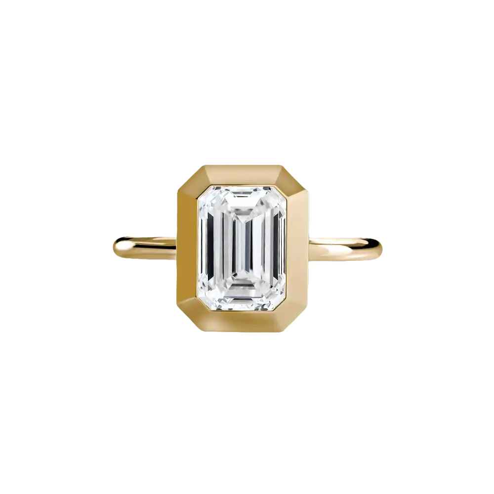 The Bezel Set Solitaire - setting