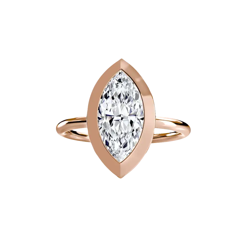 The Bezel Set Solitaire - setting