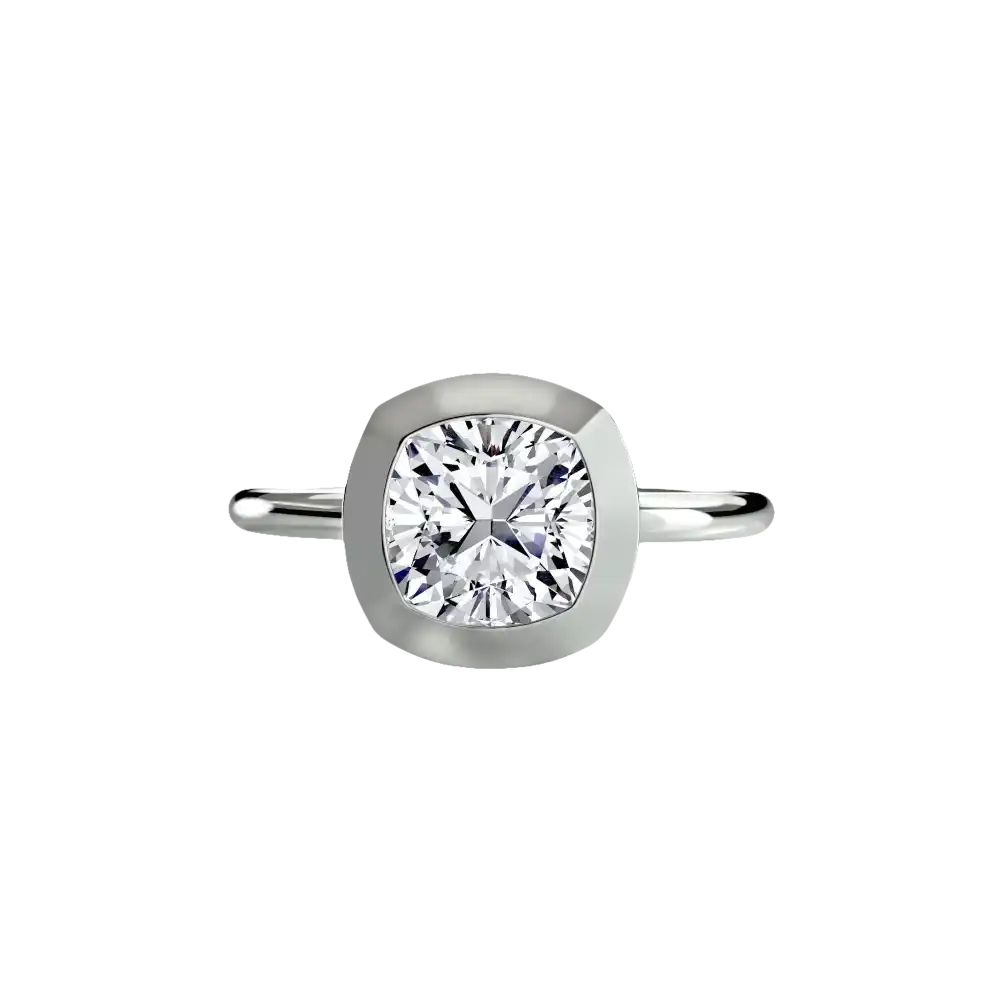 The Bezel Set Solitaire - setting