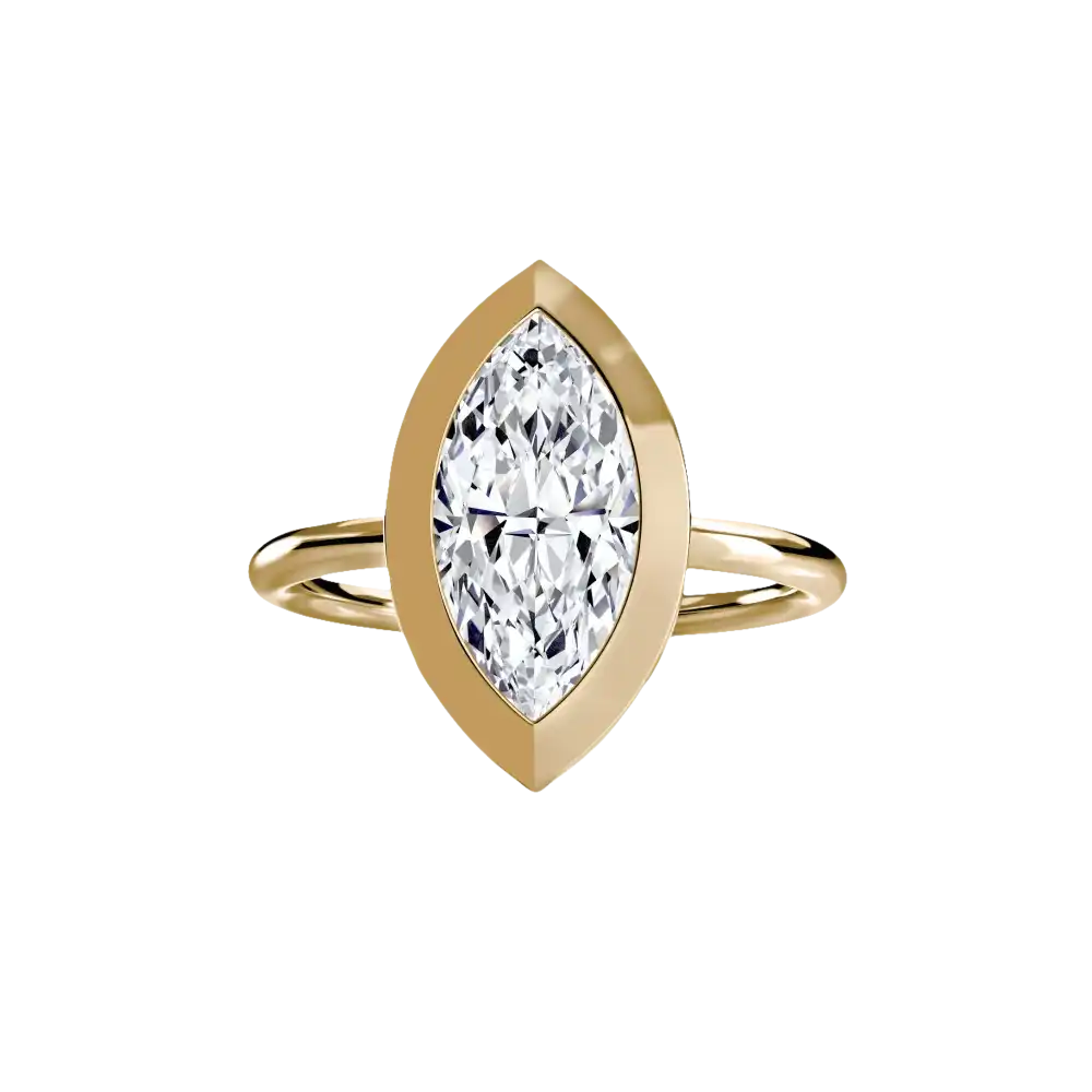 The Bezel Set Solitaire - setting
