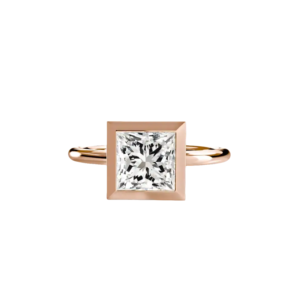The Bezel Set Solitaire - setting