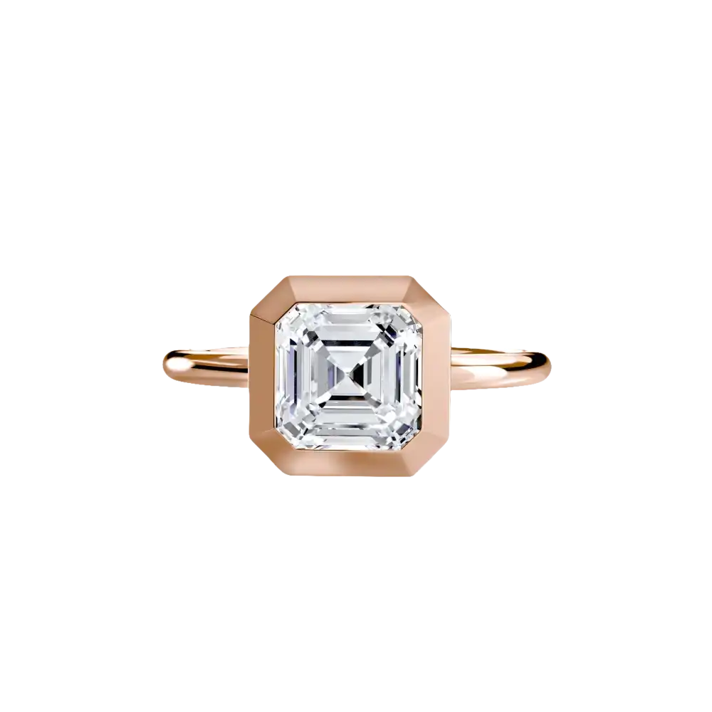 The Bezel Set Solitaire - setting