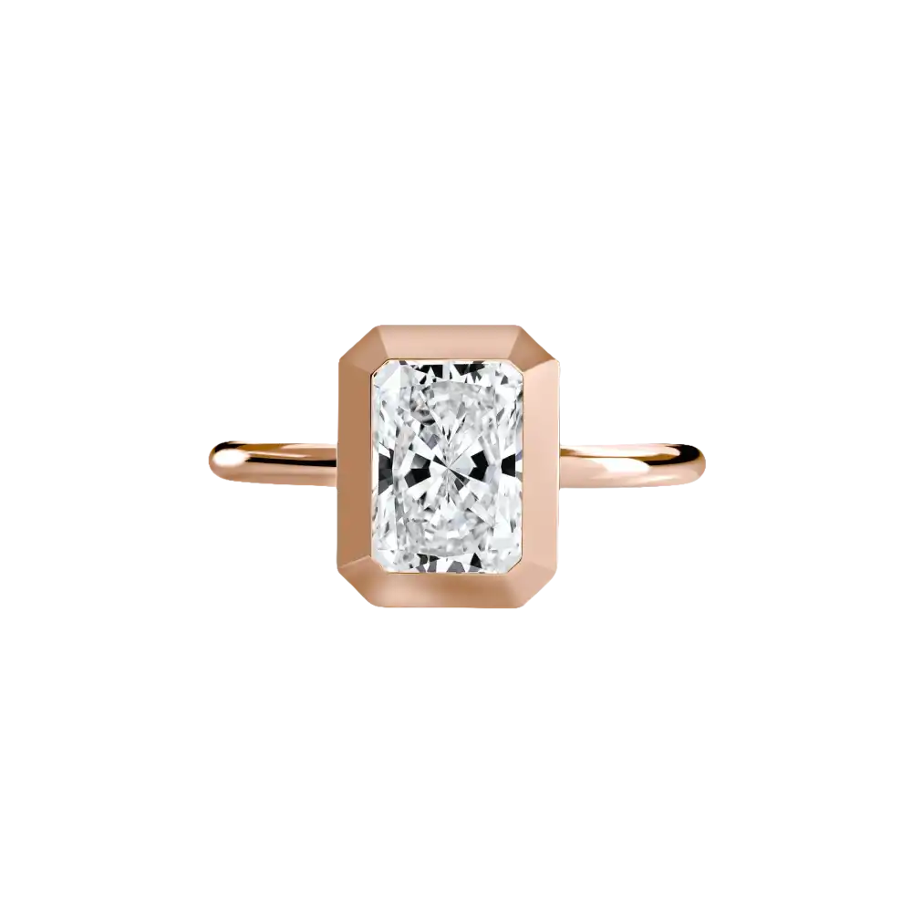 The Bezel Set Solitaire - setting