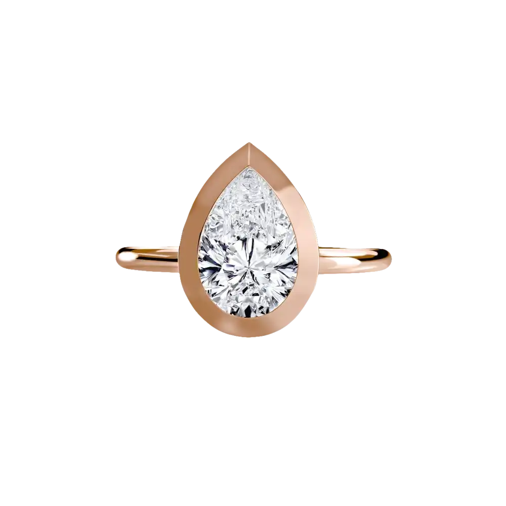 The Bezel Set Solitaire - setting
