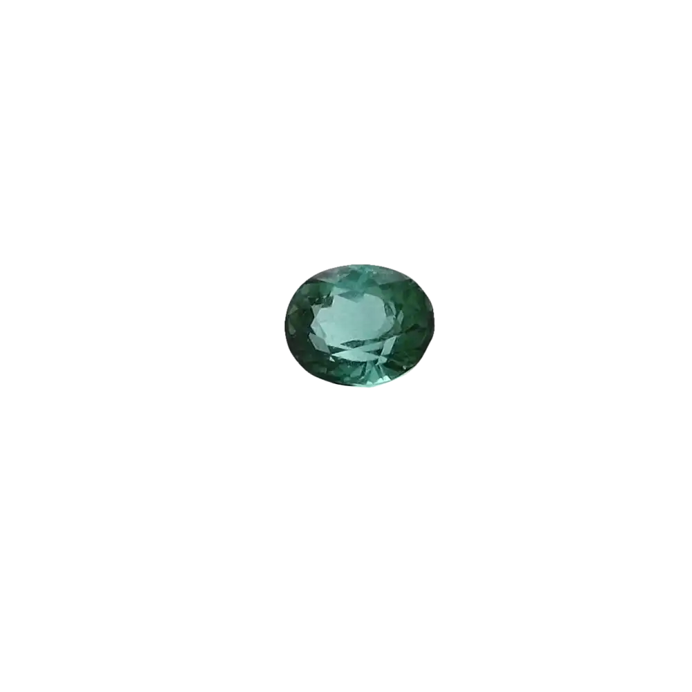 Dunkelgrüner Turmalin Oval (0,48ct) - Edelstein