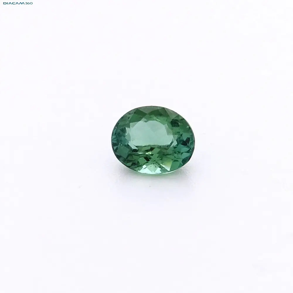Dunkelgrüner Turmalin Oval (0,57ct) - Edelstein
