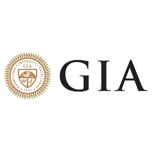 Gold- und schwarzes GIA-Logo-Siegel