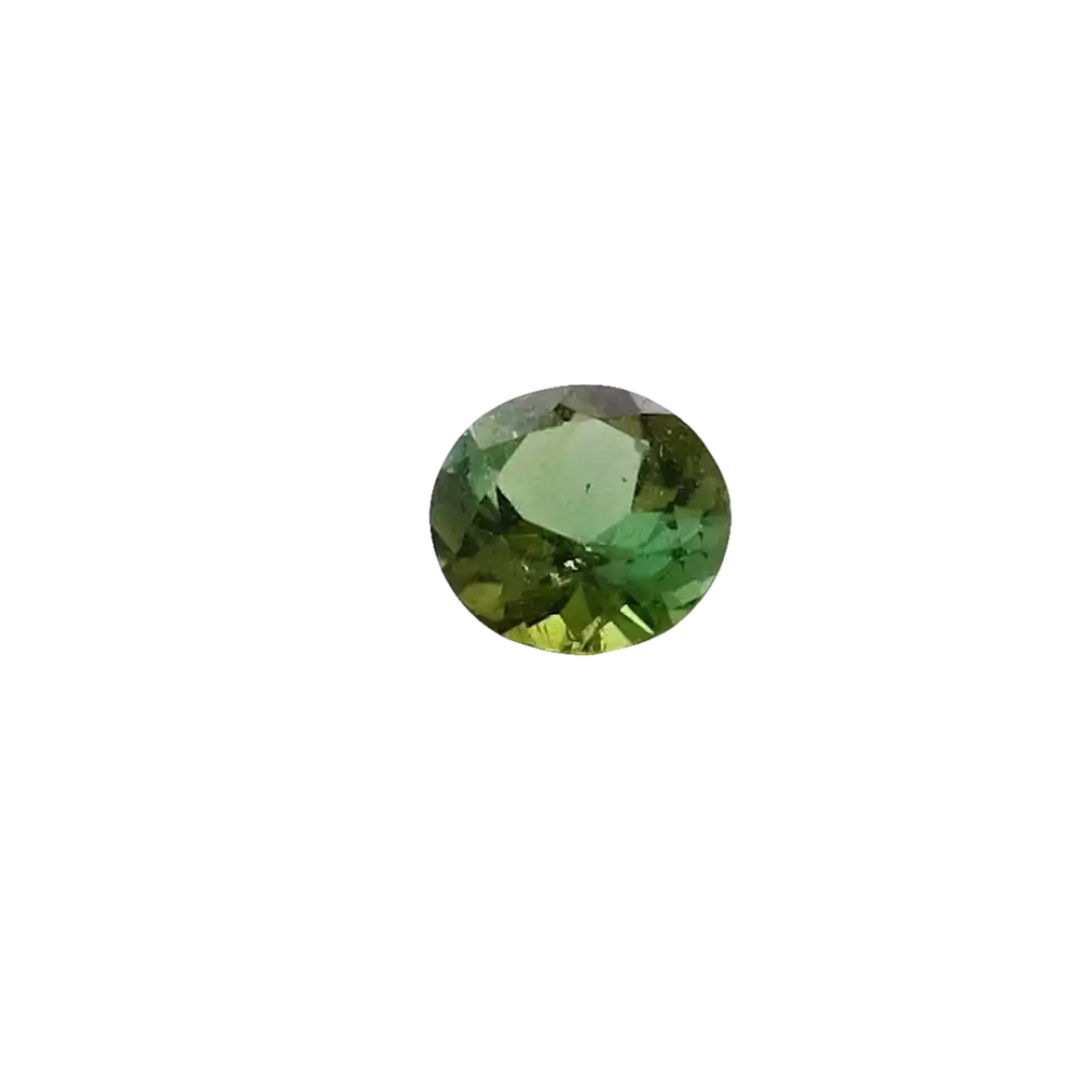 Grüner Turmalin Rund (0,49ct) - Edelstein