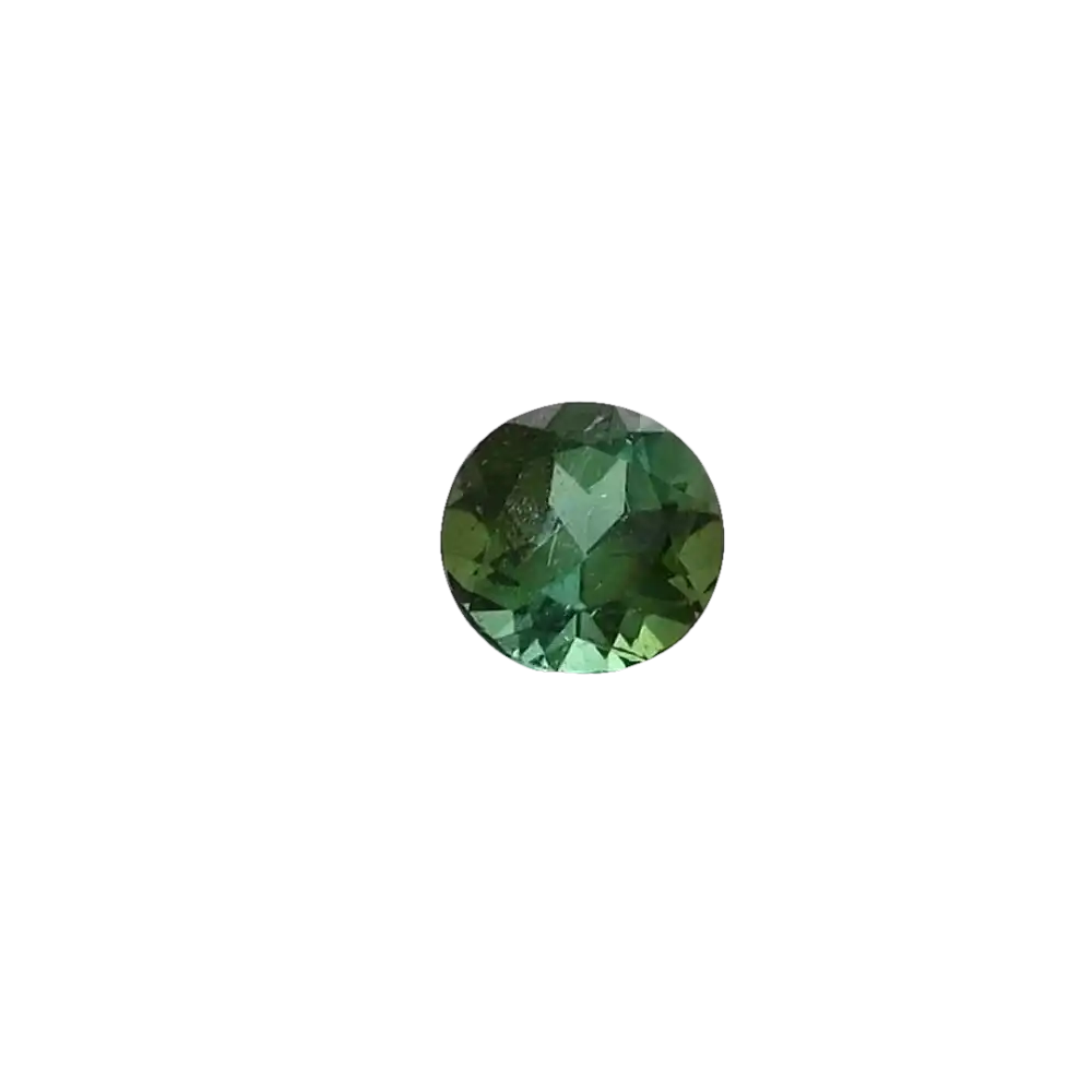 Grüner Turmalin Rund (0,55ct) - Edelstein