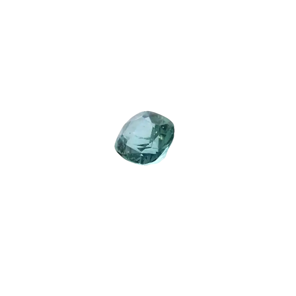 Hellblauer Turmalin Cushion (0,33ct) - Edelstein