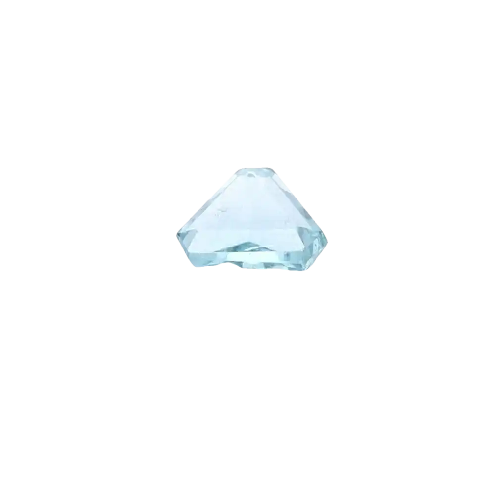 Hellblauer Turmalin Trillioncut (0,80ctct) - Edelstein