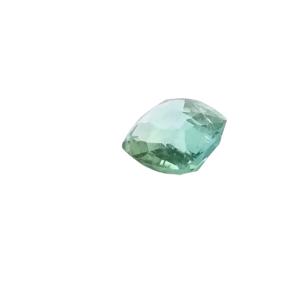 Hellgrüner Turmalin Cushion (0,88ct) - Edelstein