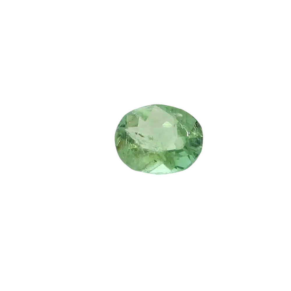 Hellgrüner Turmalin Oval (0,66ct) - Edelstein