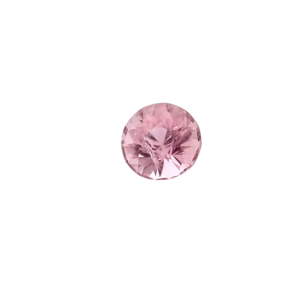 Hellpinker Turmalin Rund (0,81ct) - Edelstein