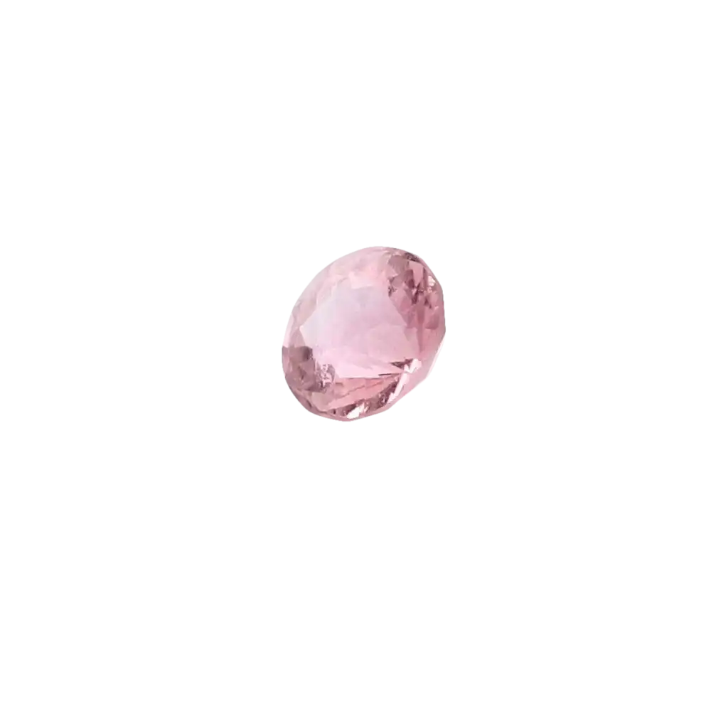 Hellpinker Turmalin Rund (0,81ct) - Edelstein