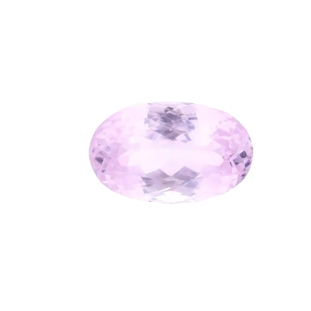 Hellrosa Kunzit Oval (14,74ct) - Edelstein