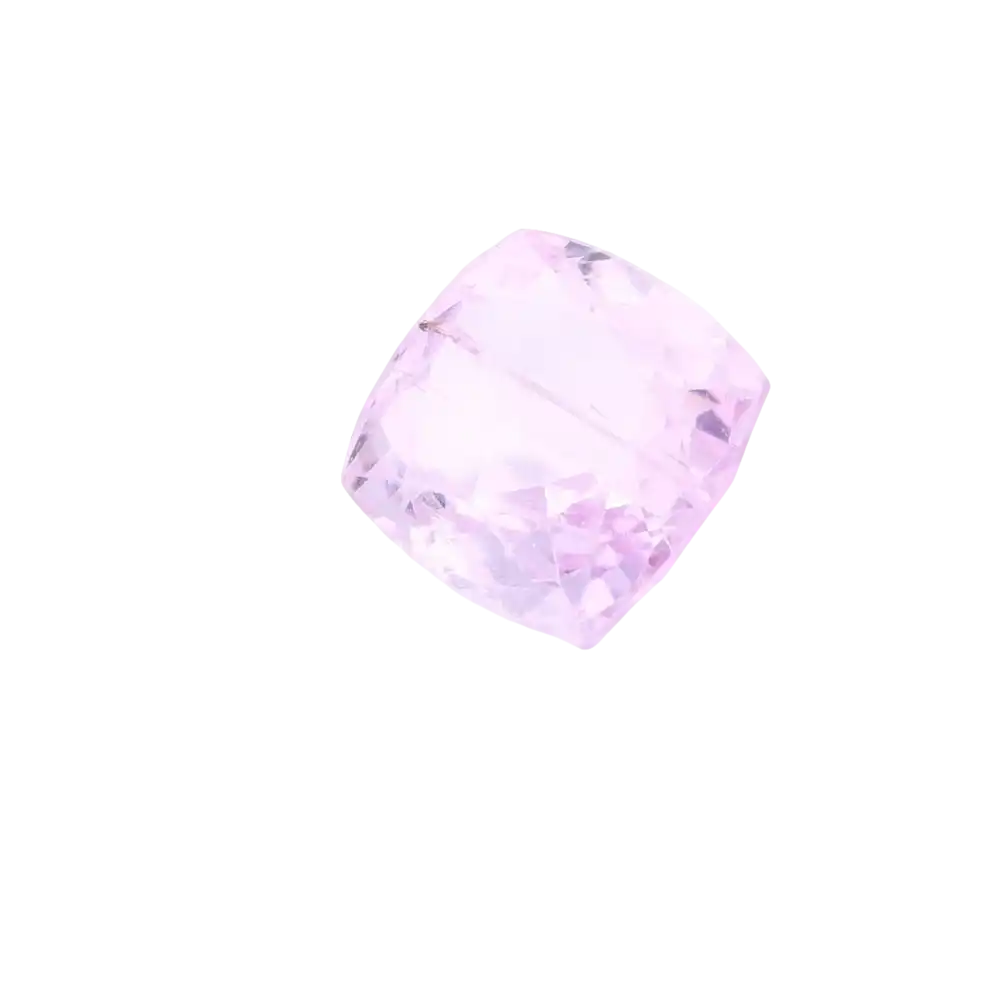 Hellrosa Kunzit Rechteckig (10,08ct) - Edelstein