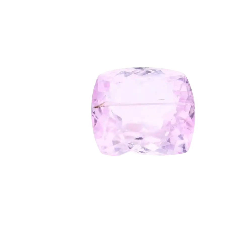 Hellrosa Kunzit Rechteckig (10,08ct) - Edelstein