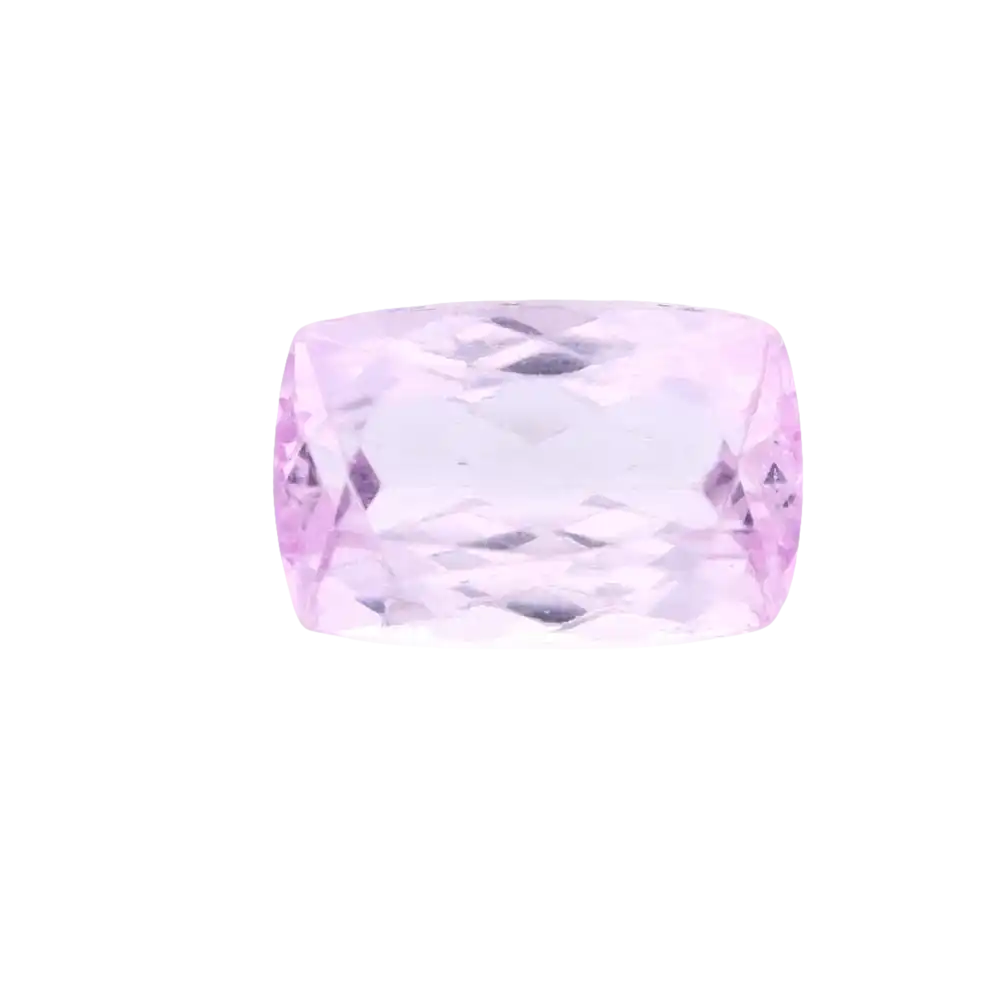 Hellrosa Kunzit Rechteckig (10,24ct) - Edelstein