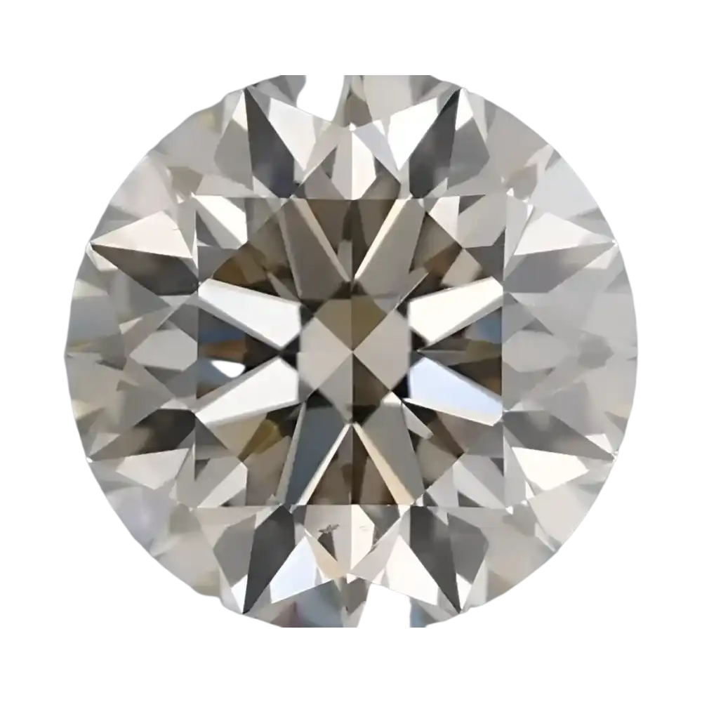 Natürlicher Champagner Diamant mit VS1 Cut für Schmuck, hellbraune Farbnuance