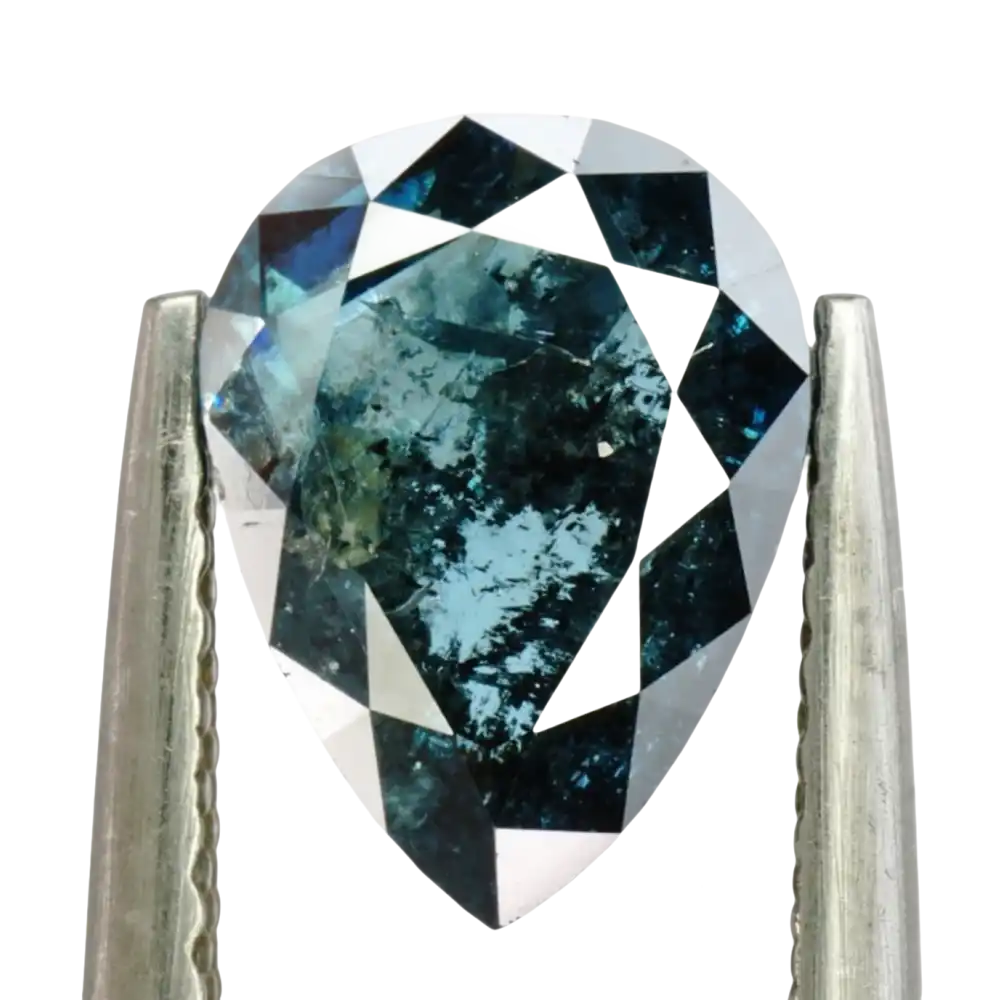 Natural Fancy Dark Blue Diamond (1,49ct) - Diamond