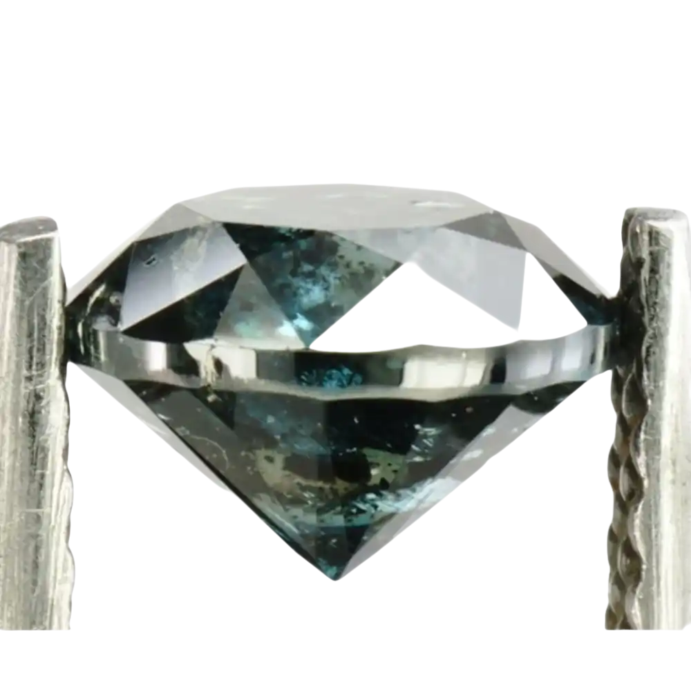 Natural Fancy Deep Bluish Green Diamond (1,01ct) - Diamond