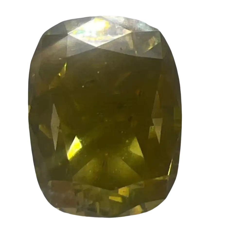 Natural Fancy Grayish Yellow Diamond (1,14ct) - Diamond