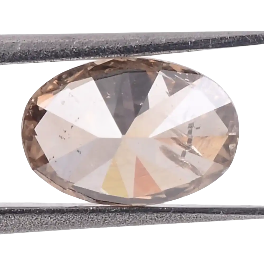 Natural Fancy Intense Yellowish Brown Diamond (0,45ct) - Diamond