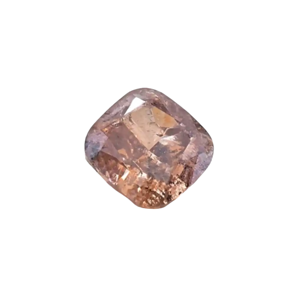 Natural Fancy Yellowish Brown Diamond (0,73ct) - Diamond