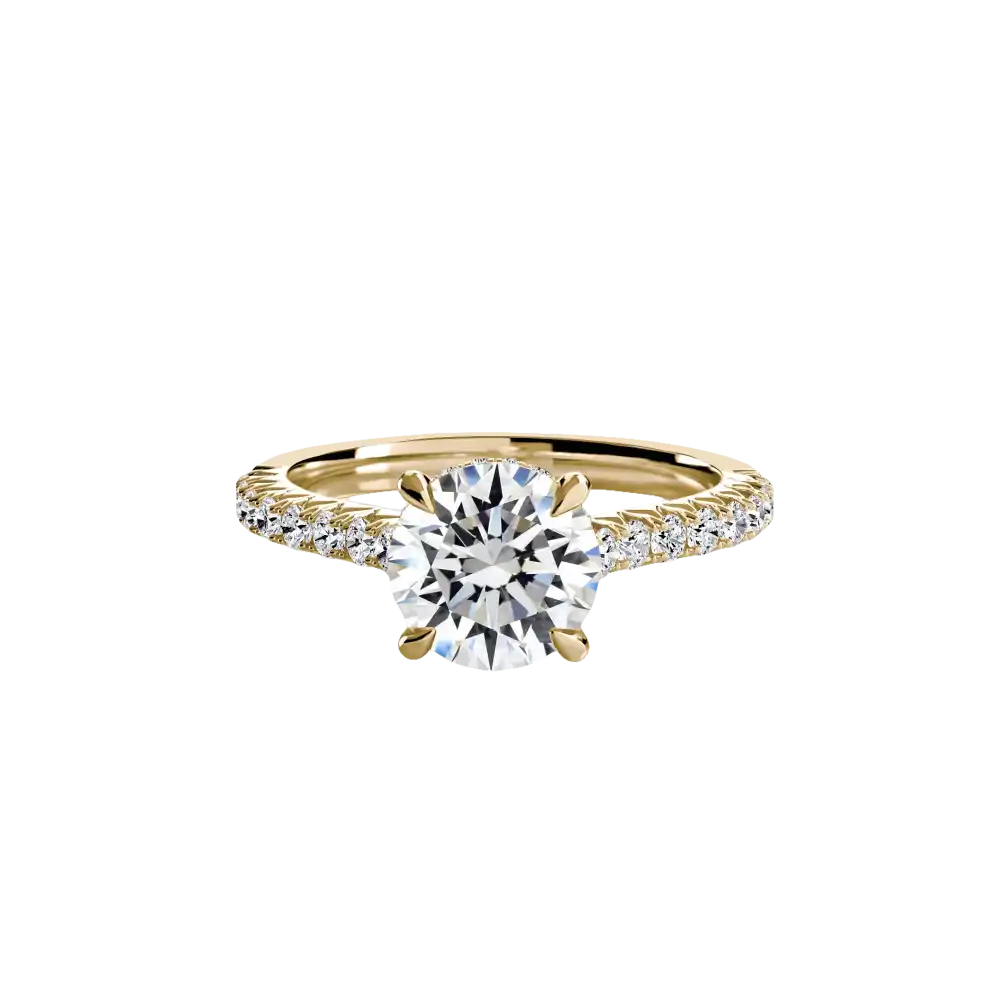 Solitaire with Pavé 5 - setting