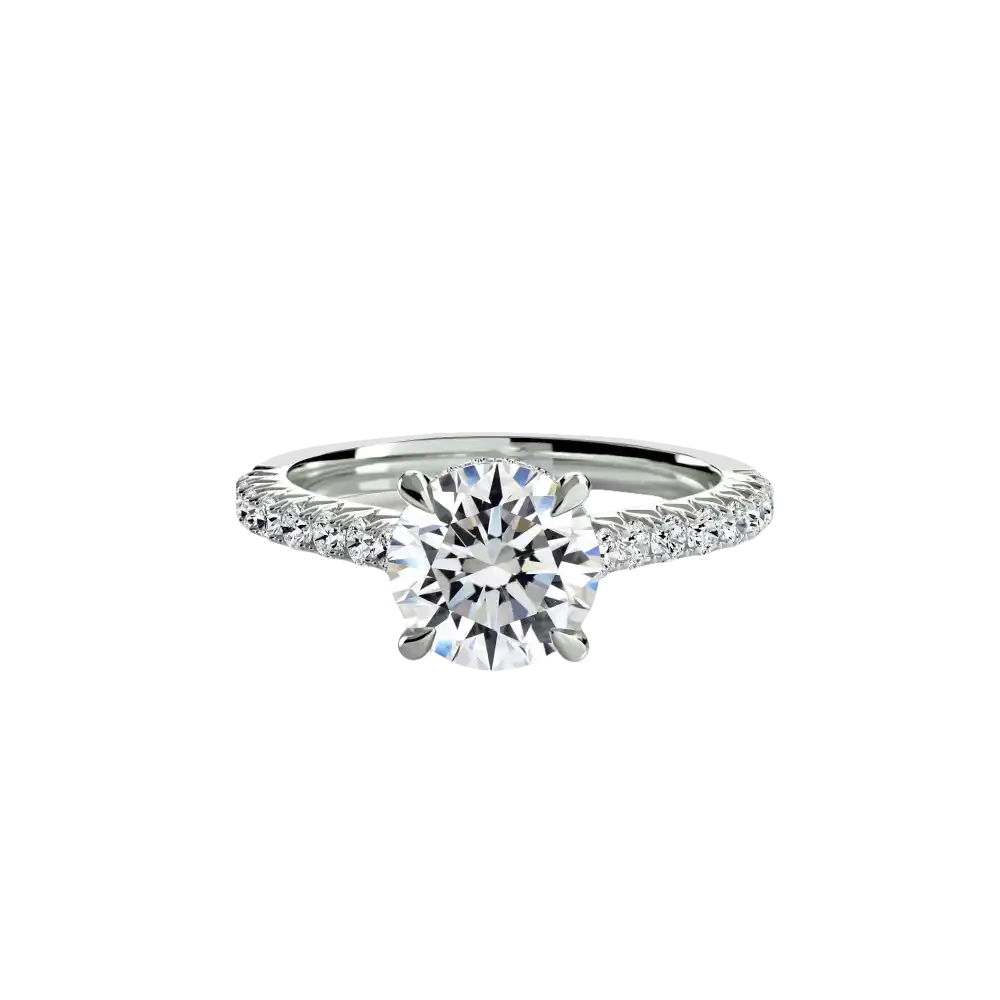 Solitaire with Pavé 5 - setting
