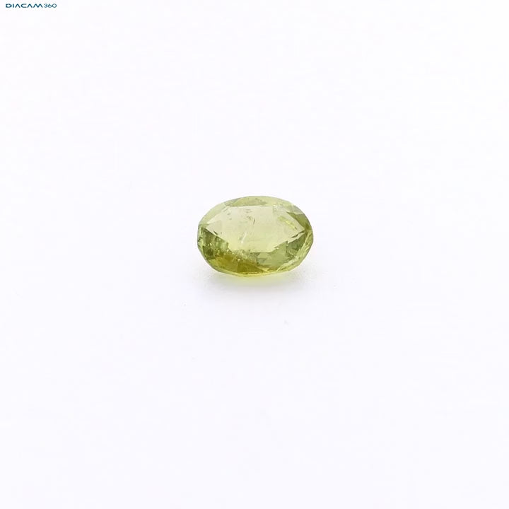 Video laden: Gelbgrüner Turmalin 0,72ct