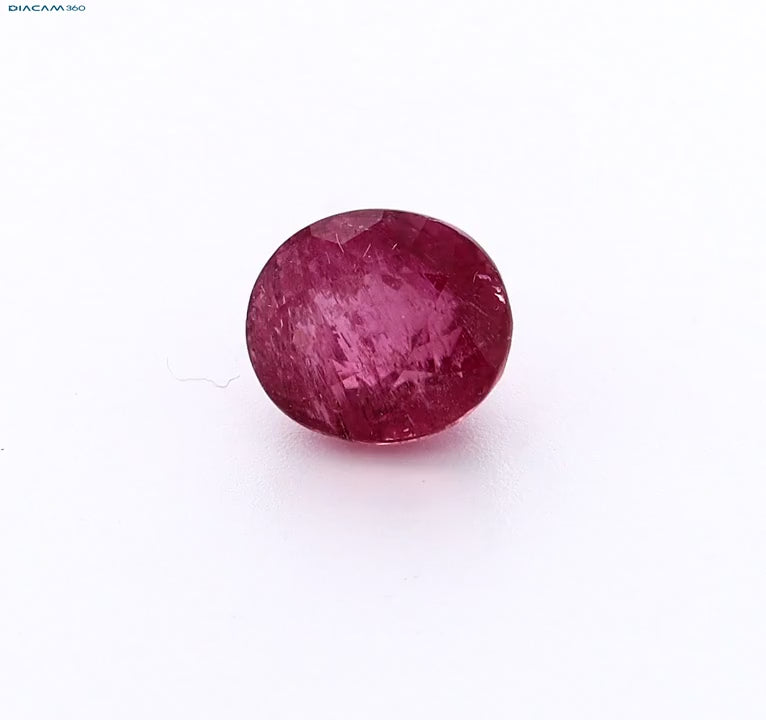 Video laden: Pinker Turmalin Oval (3,07ct)