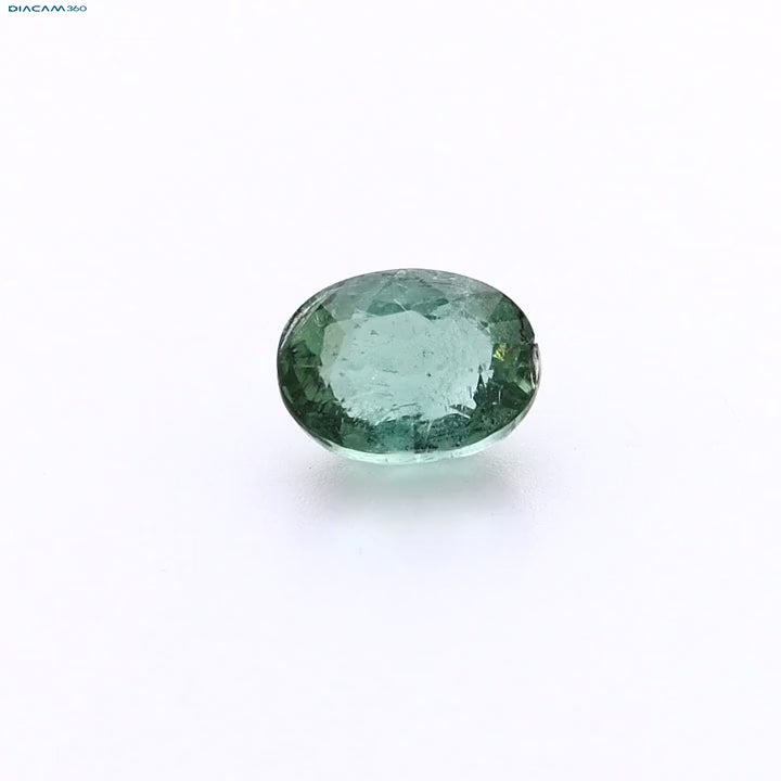 Load video: Light green tourmaline gemstone oval cut jewelry