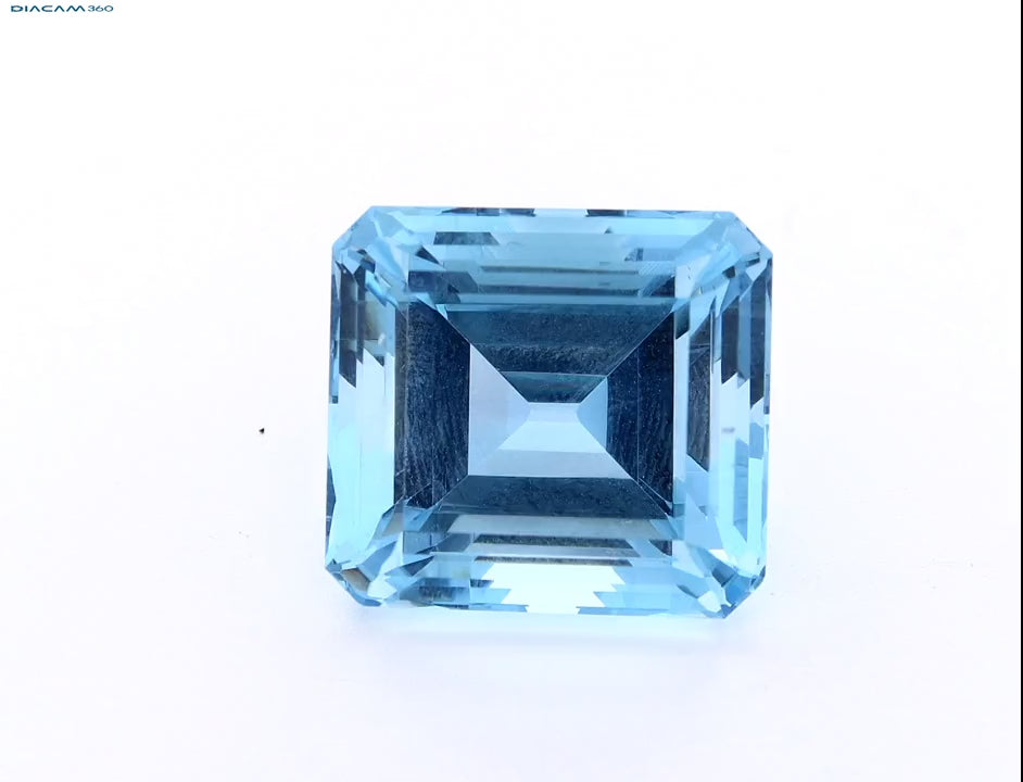 Video laden: Aquamarine Top Qualität, 16,42ct