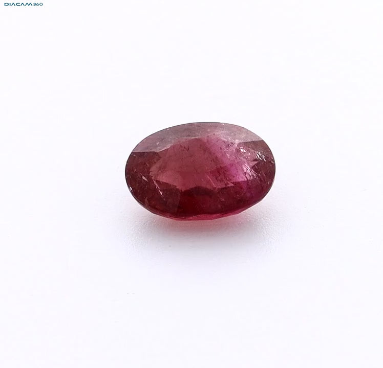 Load video: Pink Tourmaline Gemstone Oval Cut Jewelry