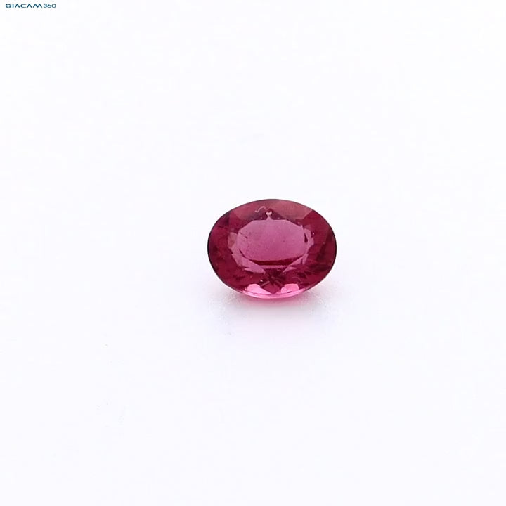 Load video: Pink tourmaline gemstone oval cut jewelry