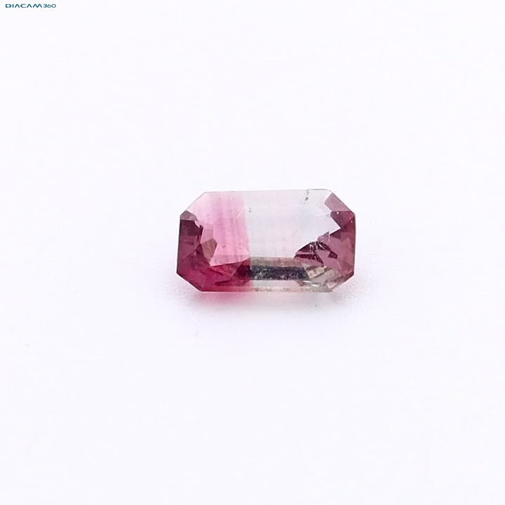 Video laden: Bicolor Turmalin 0,52ct