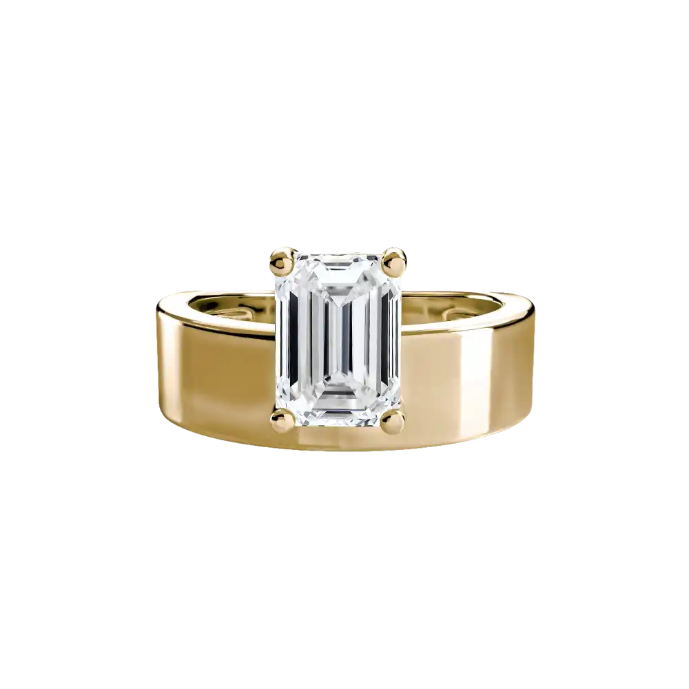 Wide Band Solitaire 2 - setting