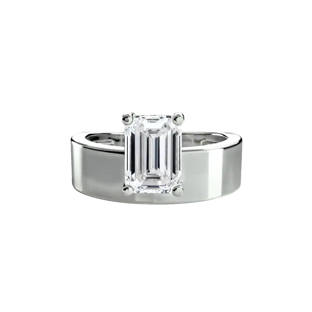 Wide Band Solitaire 2 - setting