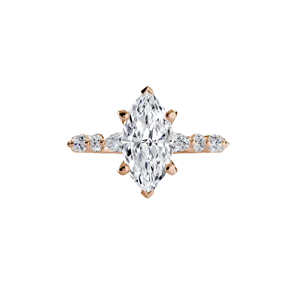 Solitaire with Eternity Pavé 2 - setting